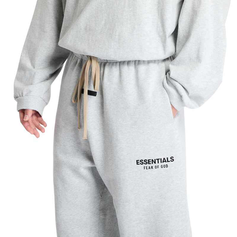 Fear of God Essentials Fleece Essentials Sweatpant (Light Heather Gray)