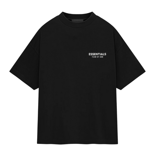 Fear of God Essentials Jersey Crewneck T-Shirt (Black)