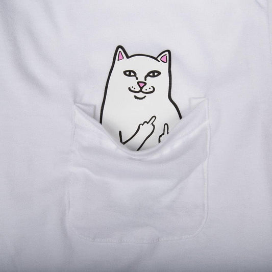 RIPNDIP Lord Nermal SS Pocket Tee (White)