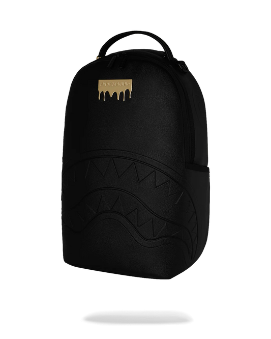 Sprayground Gold Brick Drip Backpack