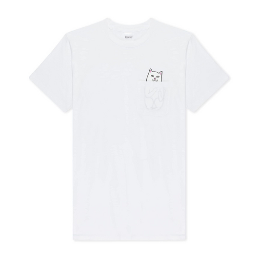 RIPNDIP Lord Nermal SS Pocket Tee (White)