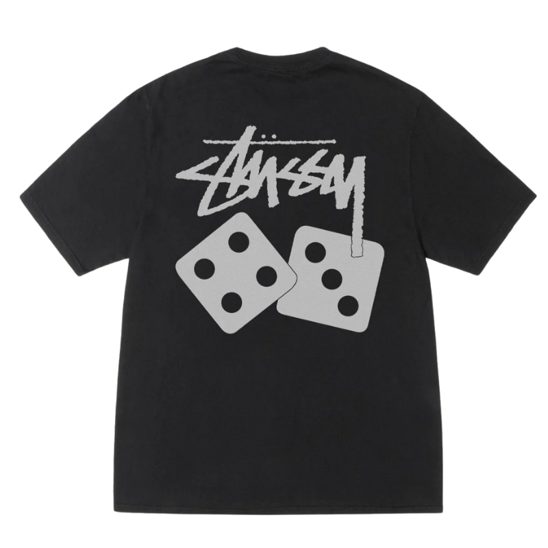 Stussy Dice Tee Pigment Dyed (Black)