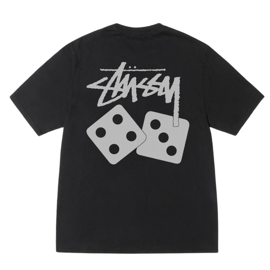 Stussy Dice Tee Pigment Dyed (Black)