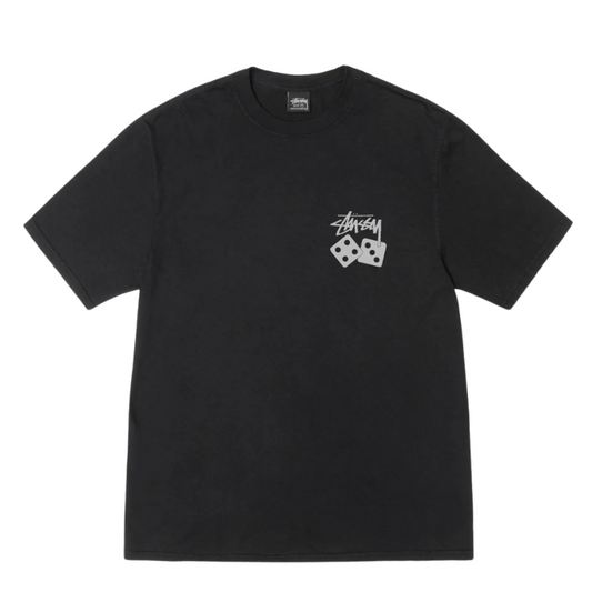 Stussy Dice Tee Pigment Dyed (Black)
