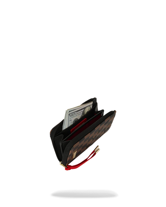 Sprayground Katana Check Boss Wallet