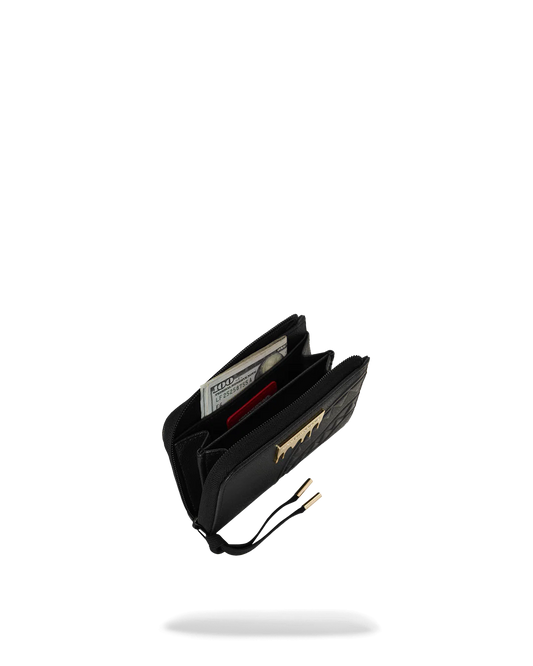 Sprayground Gold Brick Drip Wallet