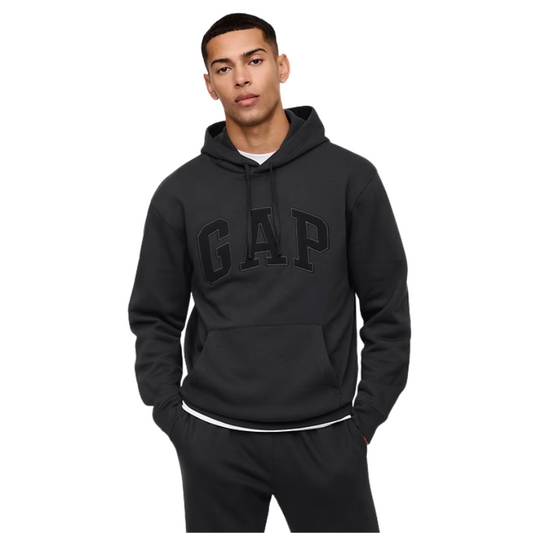 GAP Logo Hoodie Relaxed (Black)