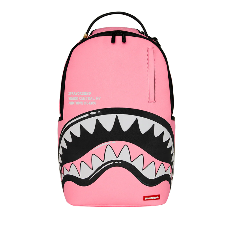 Sprayground Shark Central Bubble Shark Pink Backpack