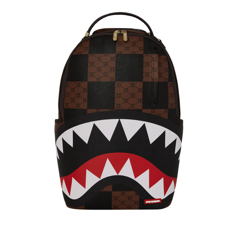 Sprayground That Big Check Shark Backpack