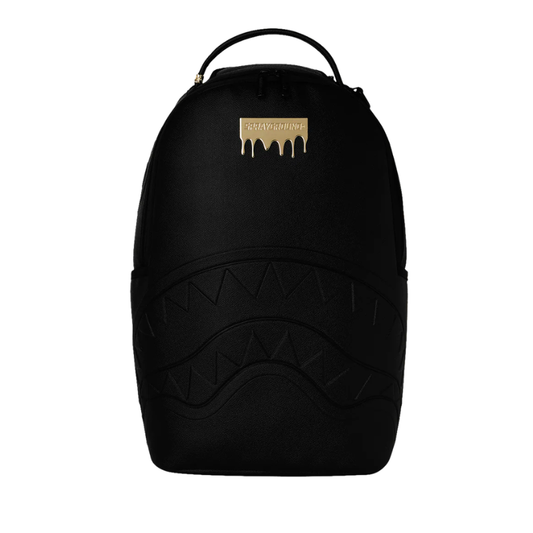 Sprayground Gold Brick Drip Backpack