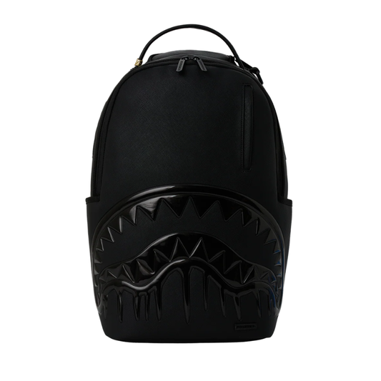 Sprayground Glossy Bossy Black Metallic Backpack
