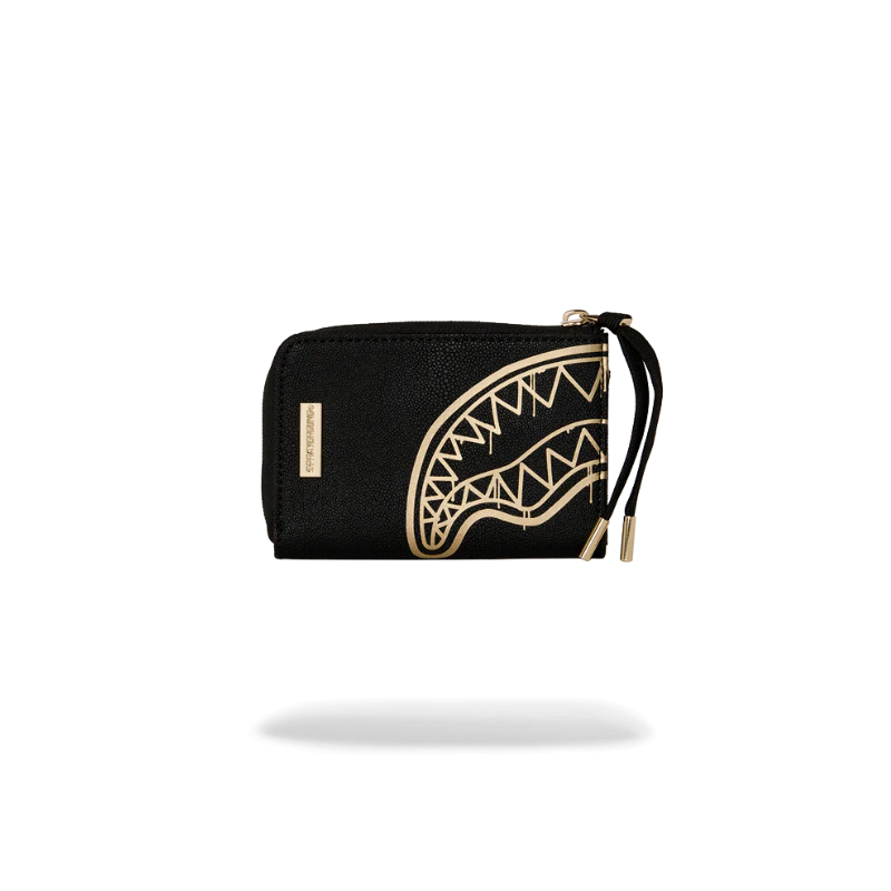 Sprayground Gold Fang Wallet