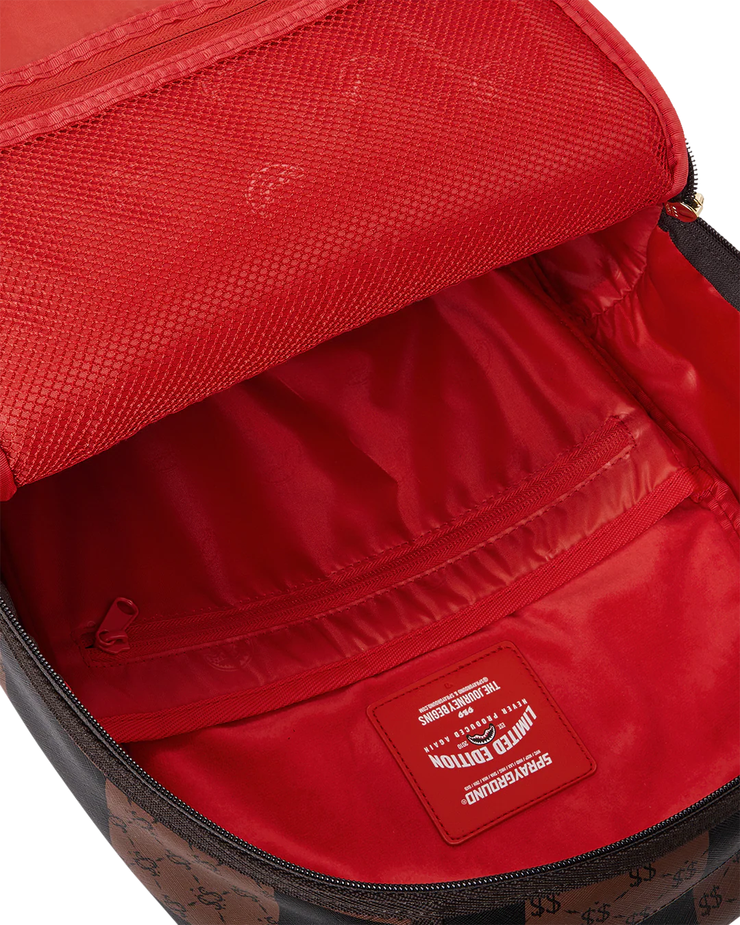Sprayground That Big Check Shark Backpack