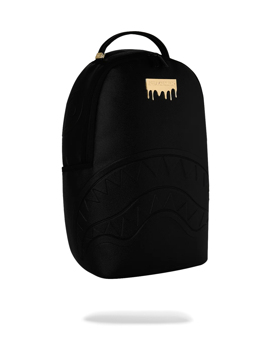Sprayground Gold Brick Drip Backpack