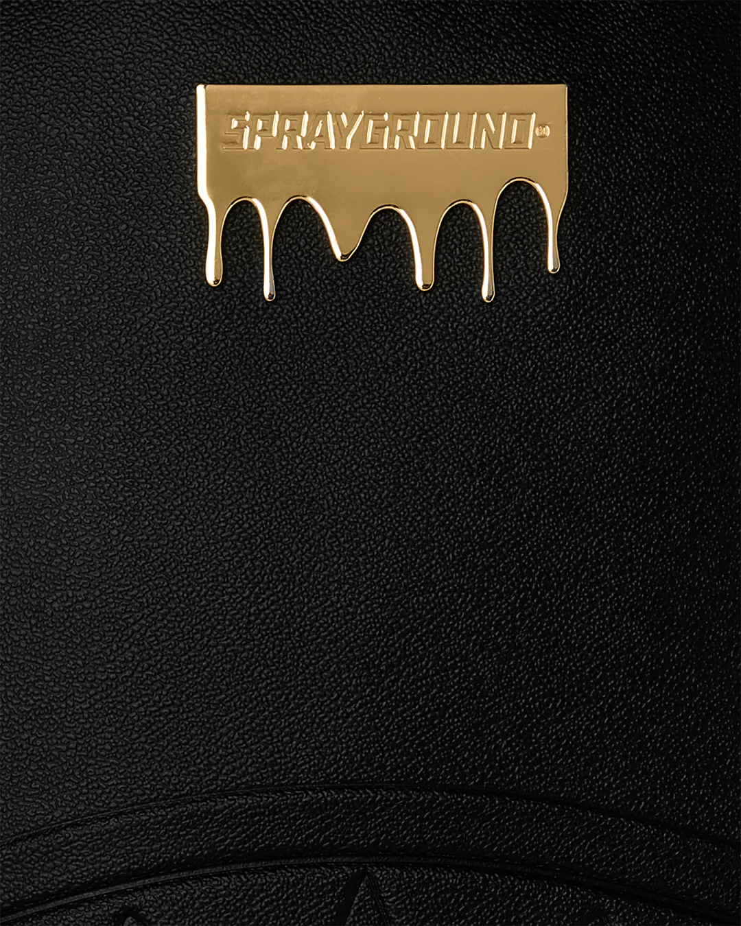 Sprayground Gold Brick Drip Backpack