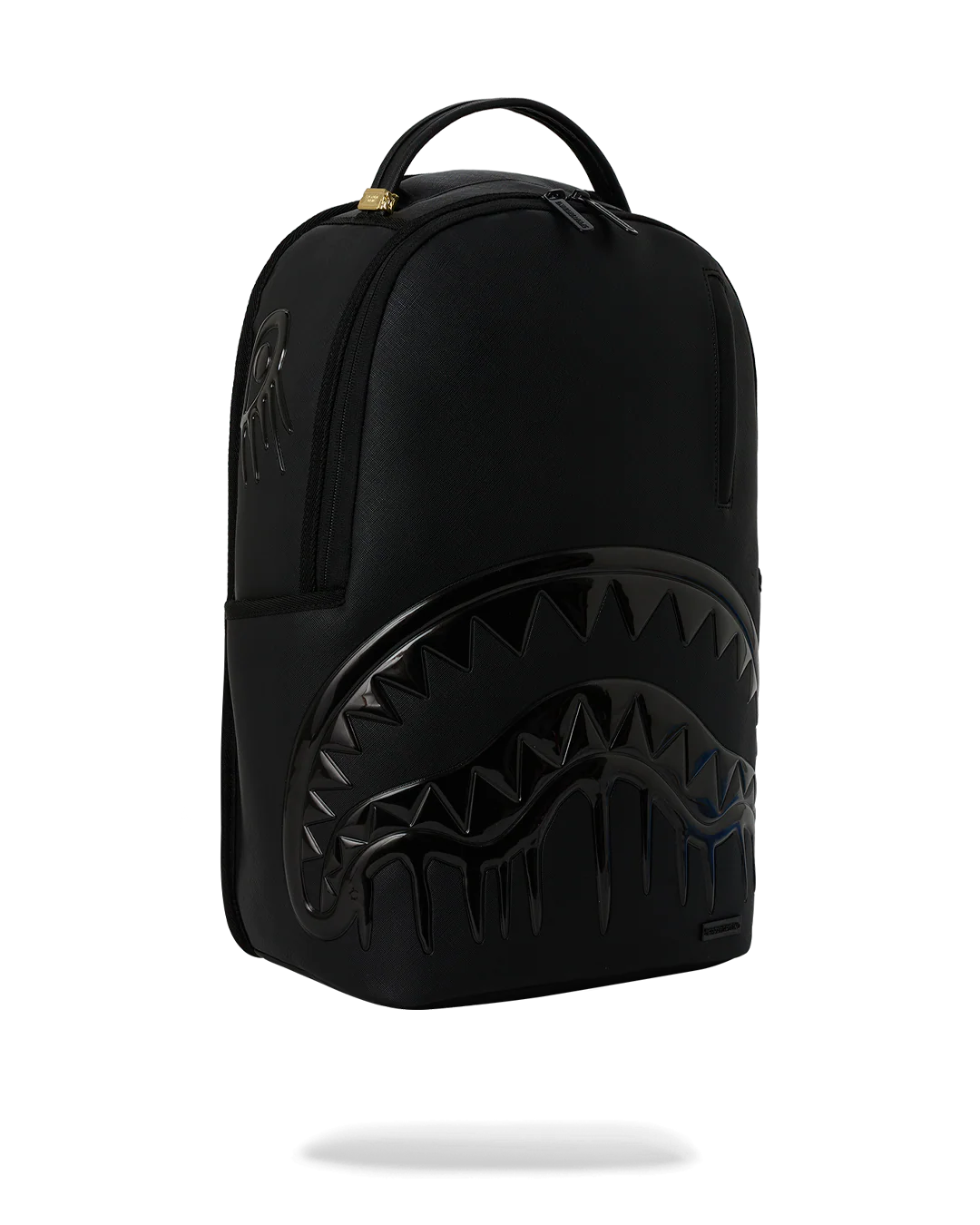 Sprayground Glossy Bossy Black Metallic Backpack