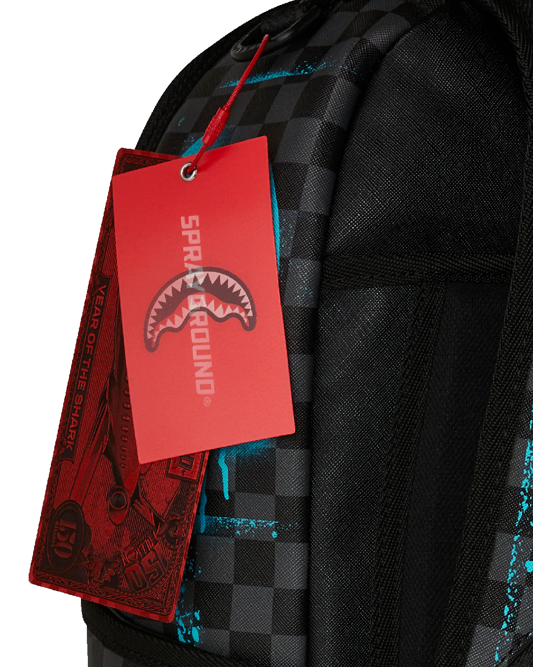 Sprayground Gamma Blue Shark Backpack