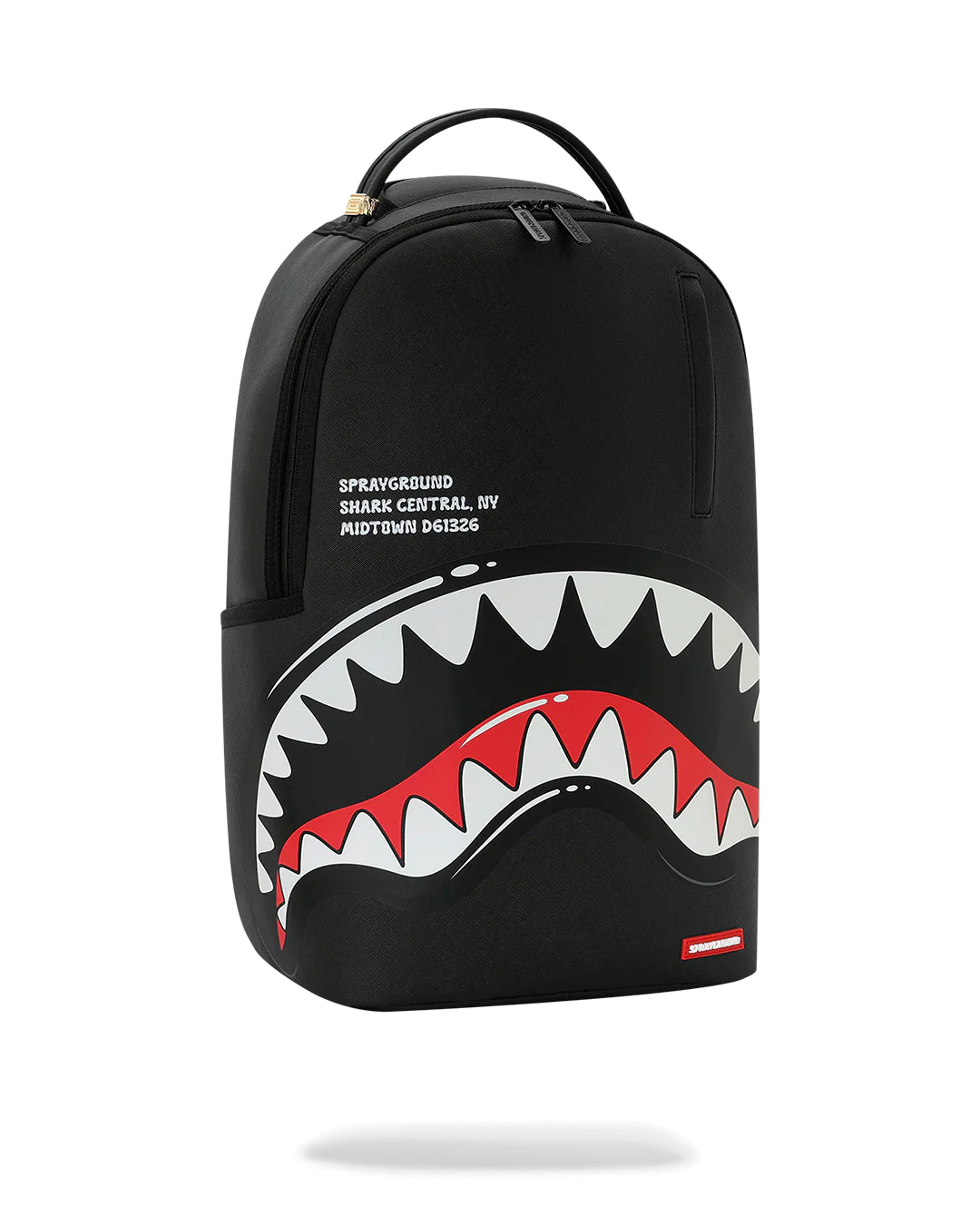 Sprayground Shark Central Bubble Shark Black Backpack