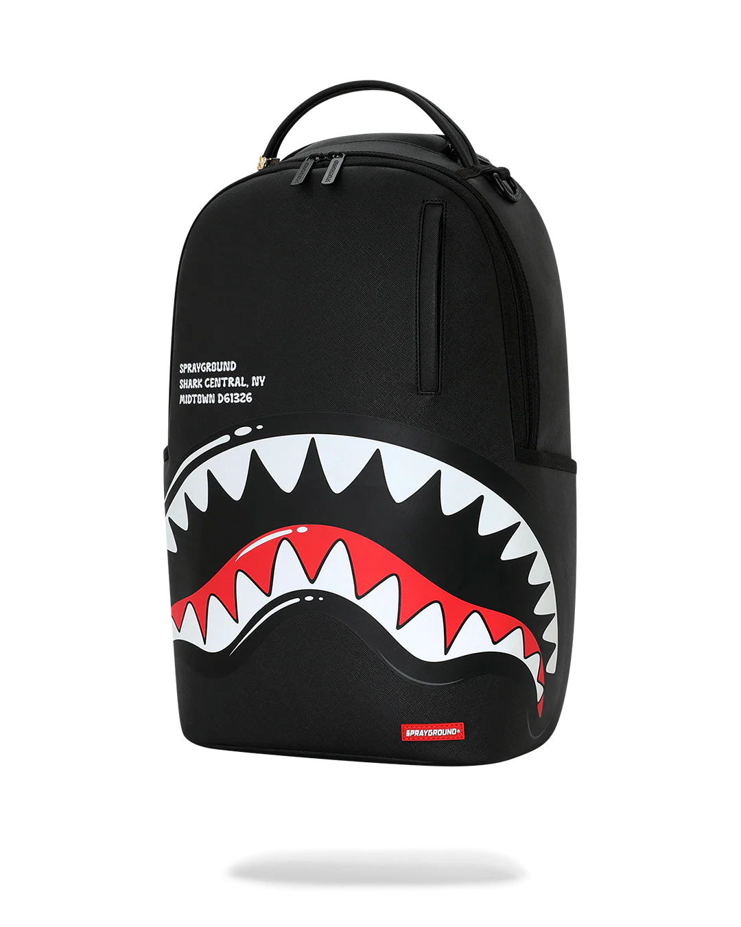 Sprayground Shark Central Bubble Shark Black Backpack