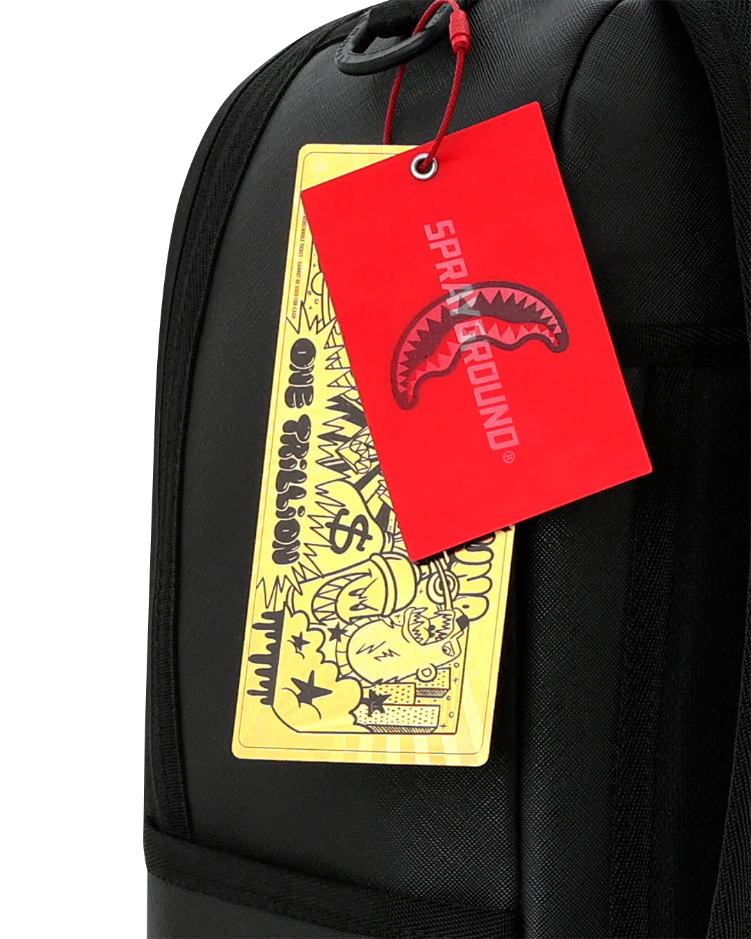 Sprayground Shark Central Bubble Shark Black Backpack