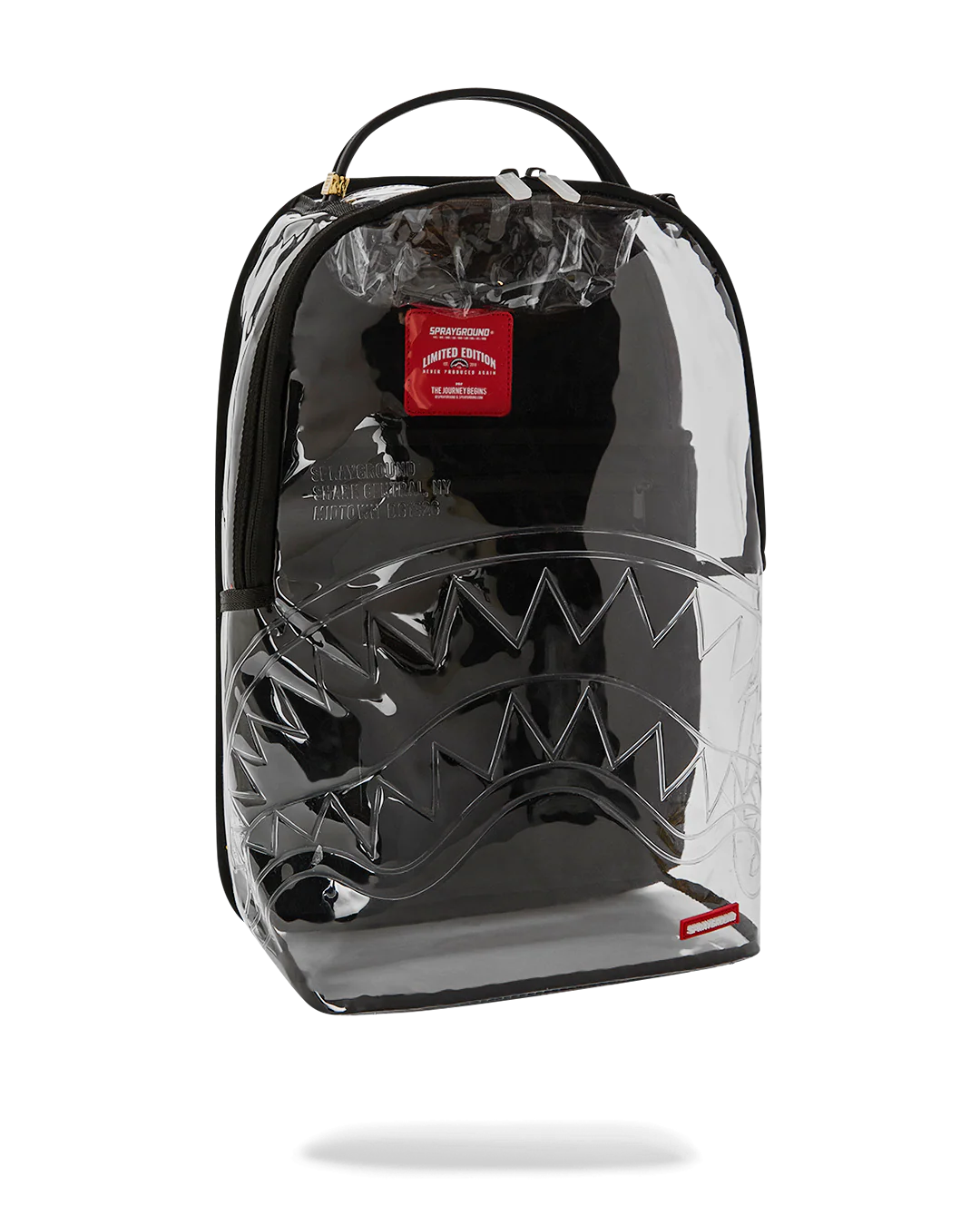 Sprayground Shark Central Clear Backpack