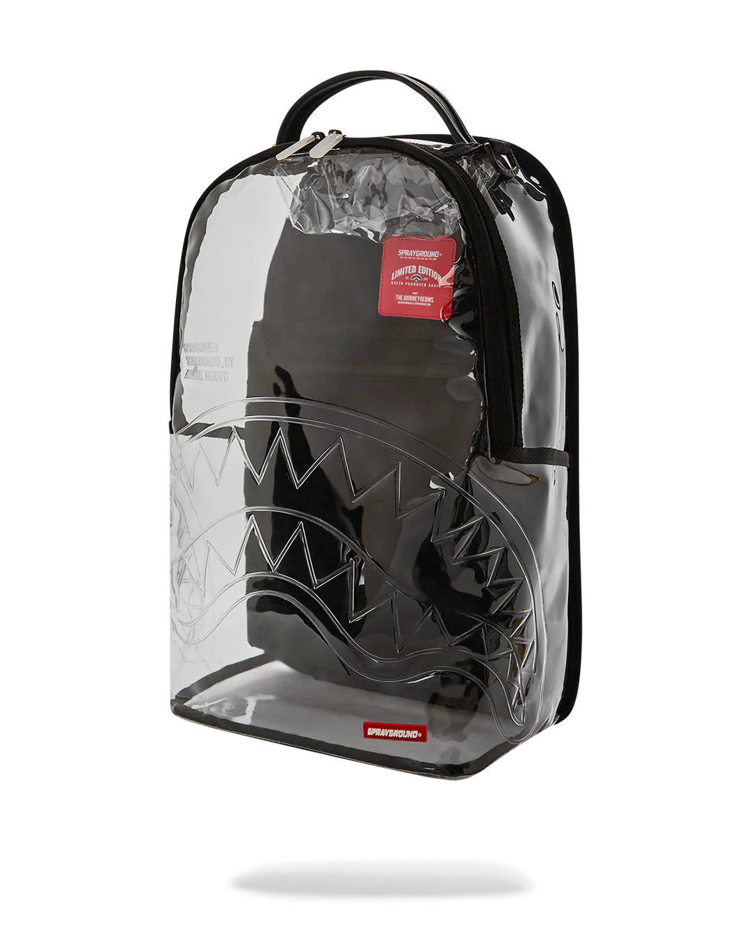 Sprayground Shark Central Clear Backpack