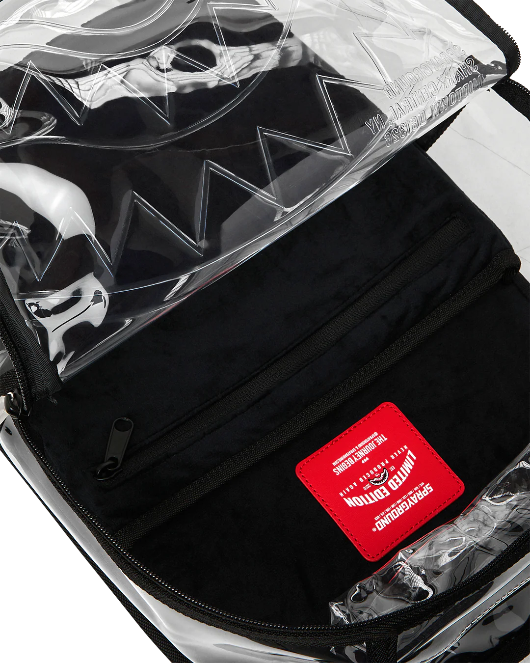 Sprayground Shark Central Clear Backpack
