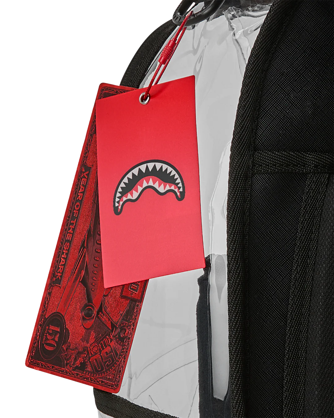 Sprayground Shark Central Clear Backpack