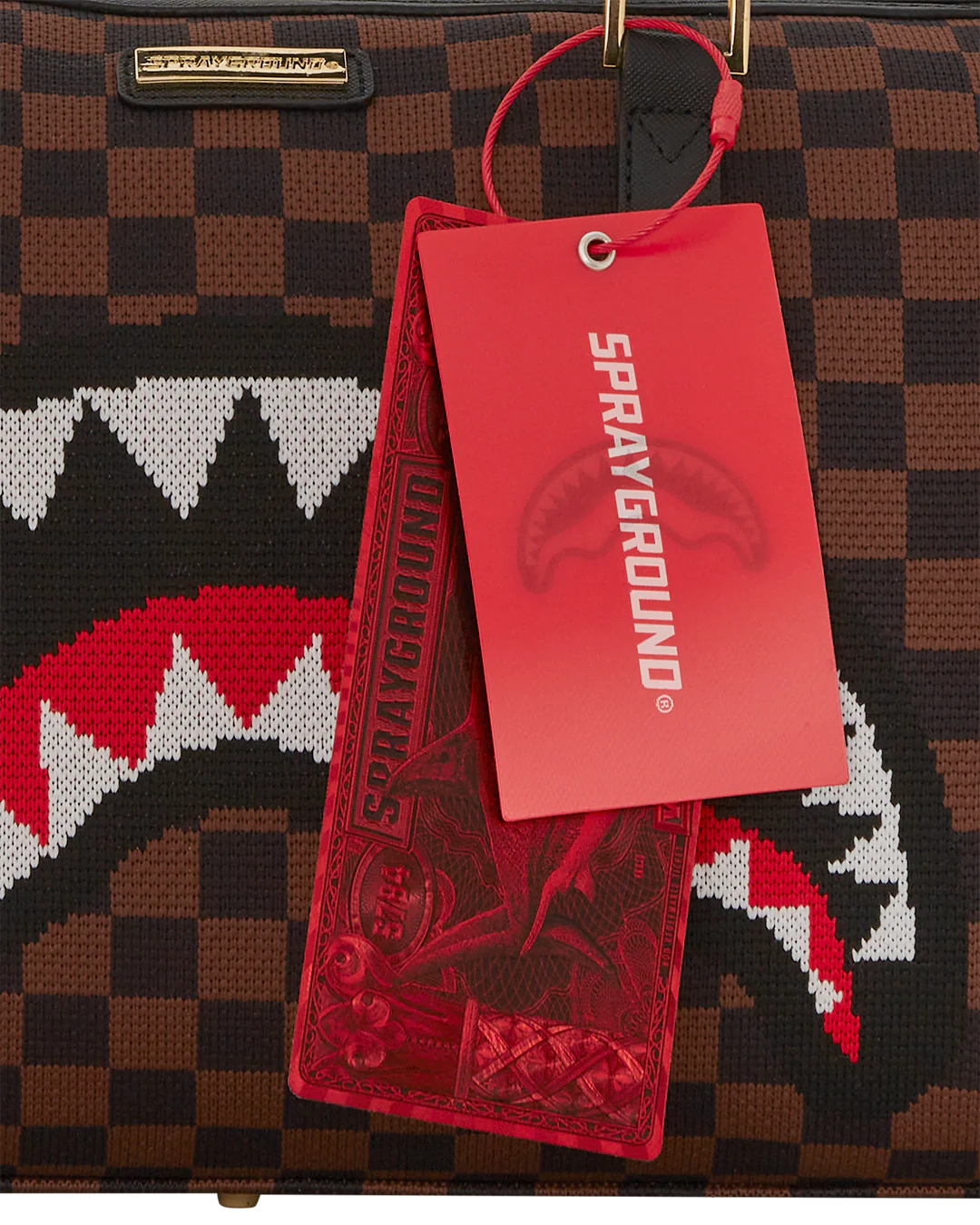 Sprayground Kyotoknit Sharks in Paris Mini Duffle