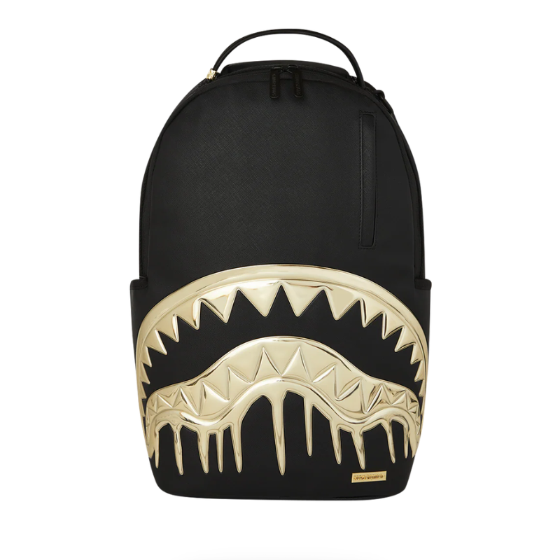 Sprayground Goldheart Shark Drip Backpack