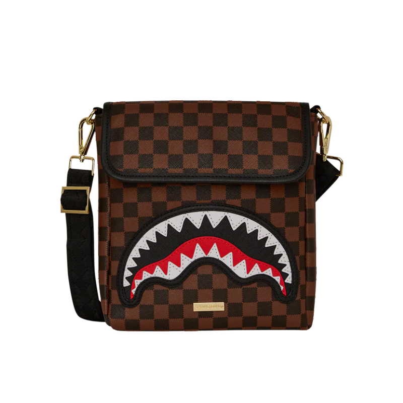Sprayground Sawtooth Sharks in Paris Messenger Sling