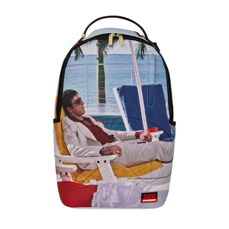 Sprayground Scarface Tony Montana Chillin Backpack
